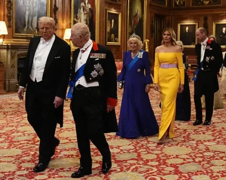 Royals Deploy Red Carpet During Demonstrations; Jimmy Kimmel Taken Off Air Over Charlie Kirk Remarks